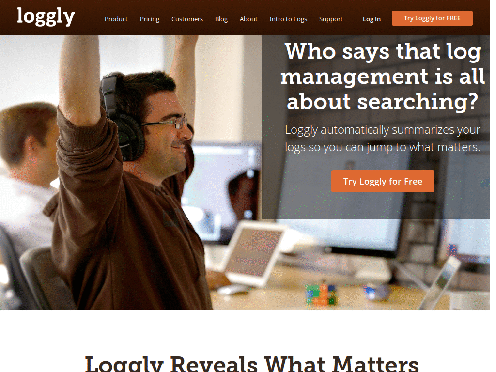 Loggly - Compact UI