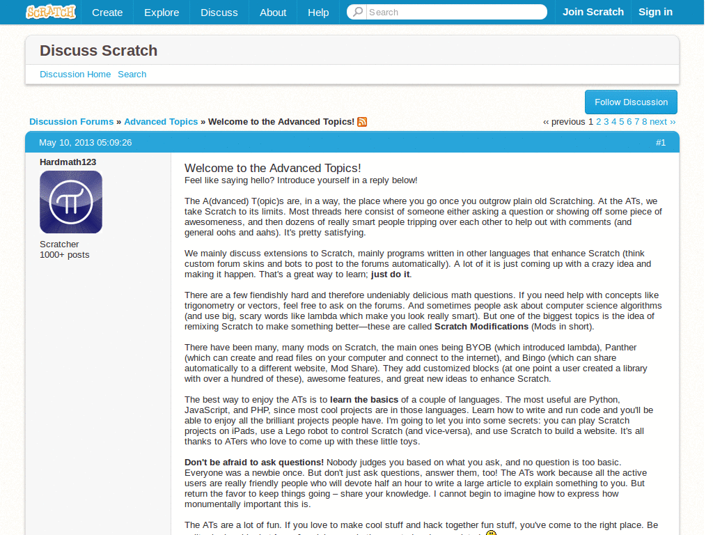 Scratch Forums Quote Beautifier