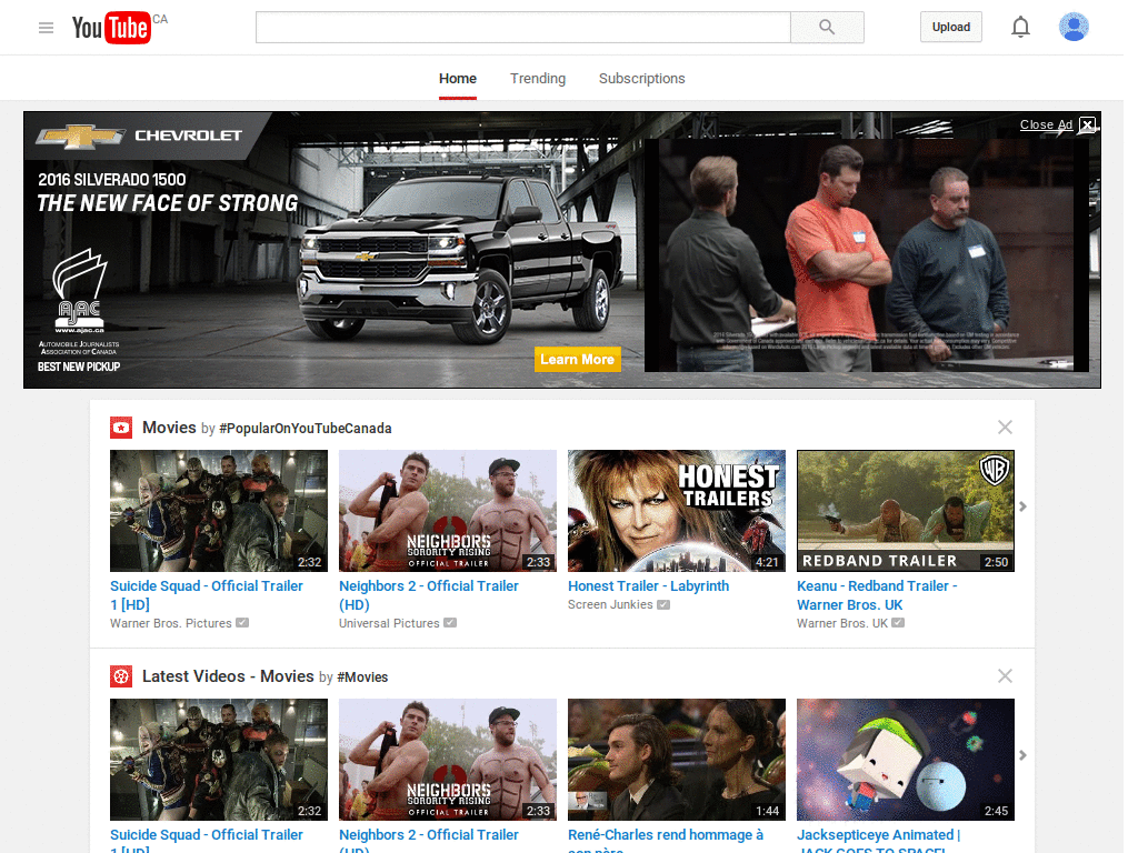 Youtube – Hidestats