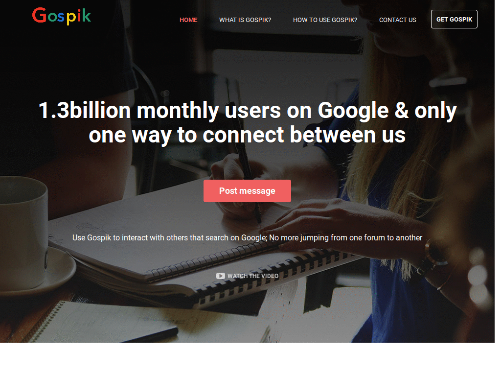 Gospik - De-brand and improve comments counter