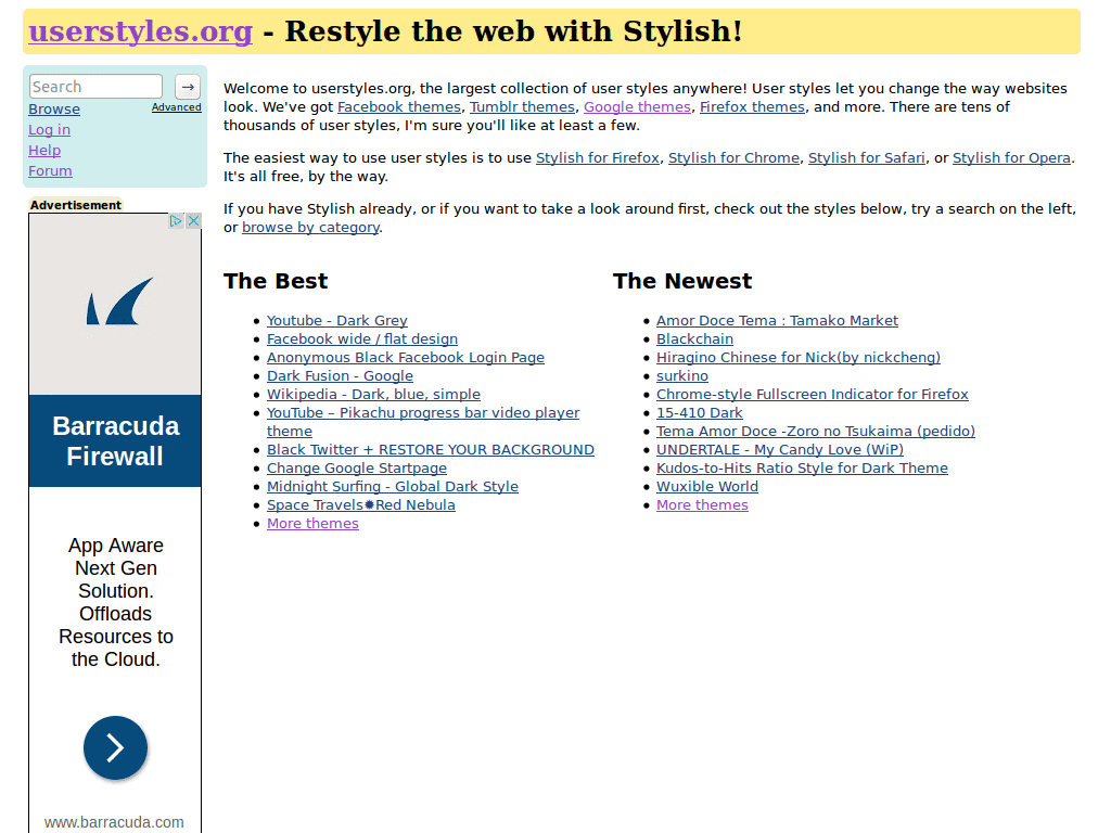 UserStyle Antistat