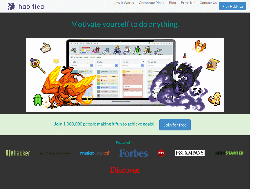 Habitica Ultra-Compact