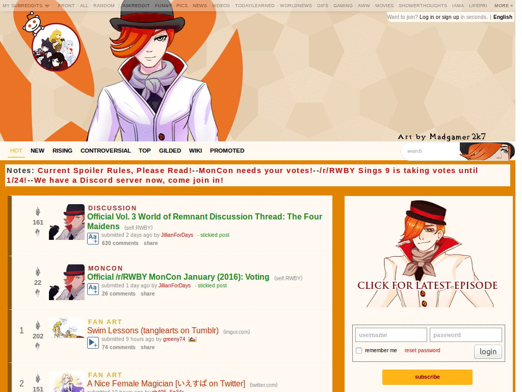 Torchwick theme for r/RWBY