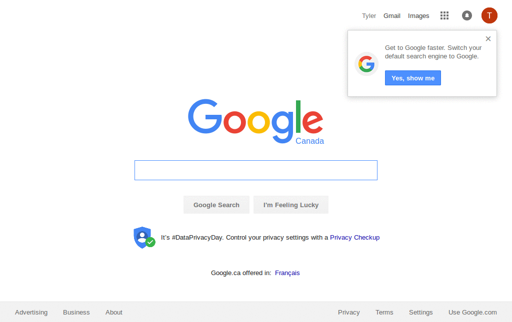 Sticky Header Google