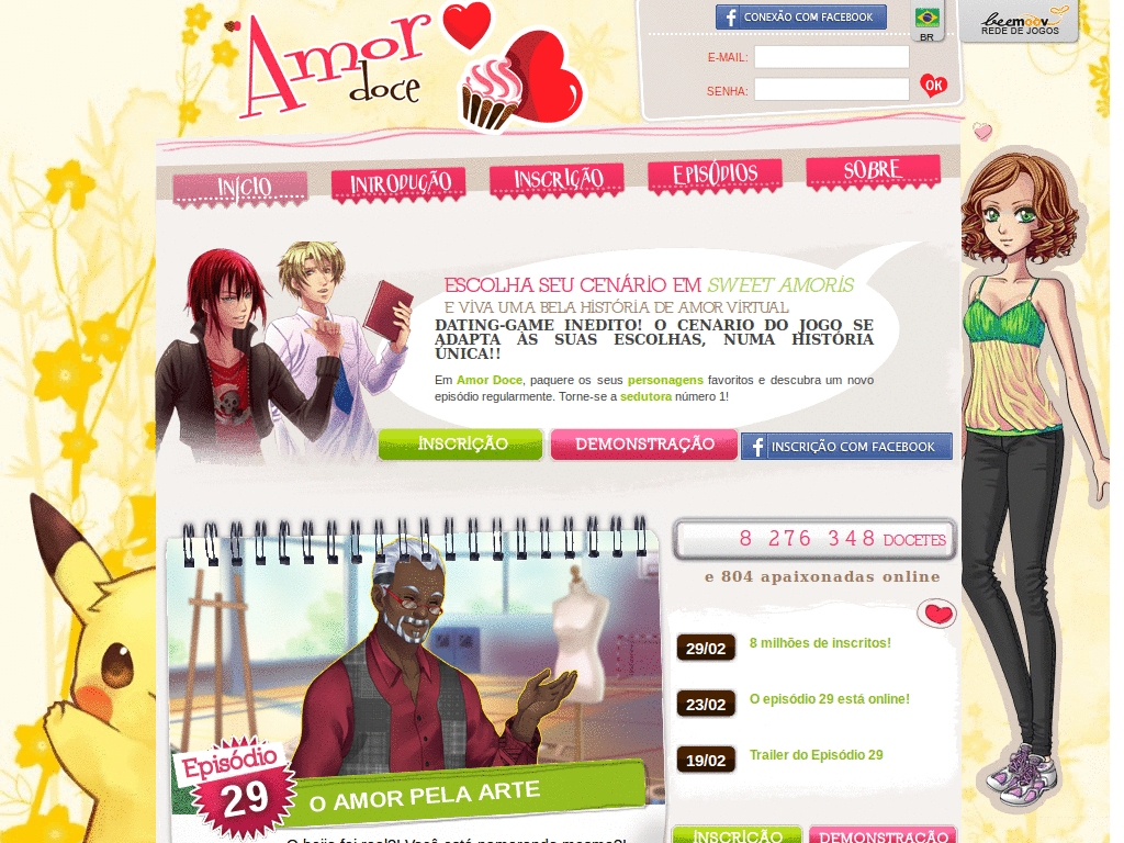 Amor doce theme Pikachu <3