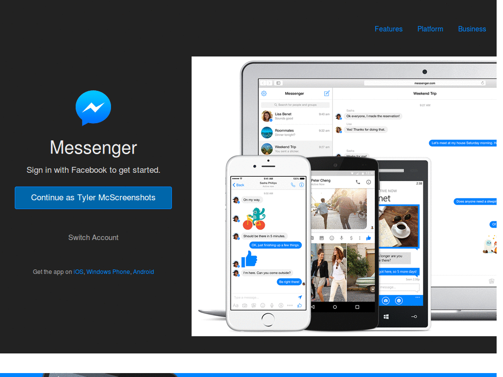 Facebook Messenger - the more colorful dark side