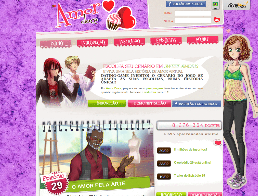 Amor Doce Tema: Cupcakes