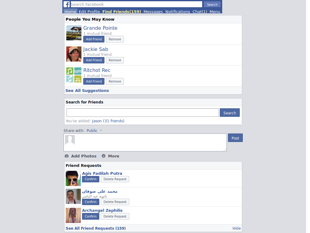 Fixed Facebook Mobile Toolbar