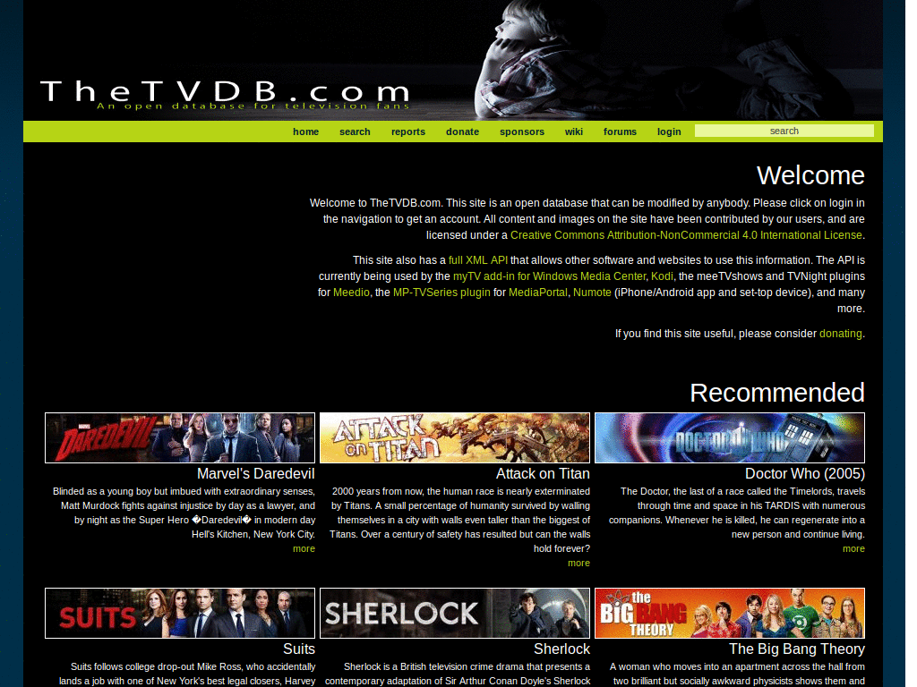 Cleaner TVDB