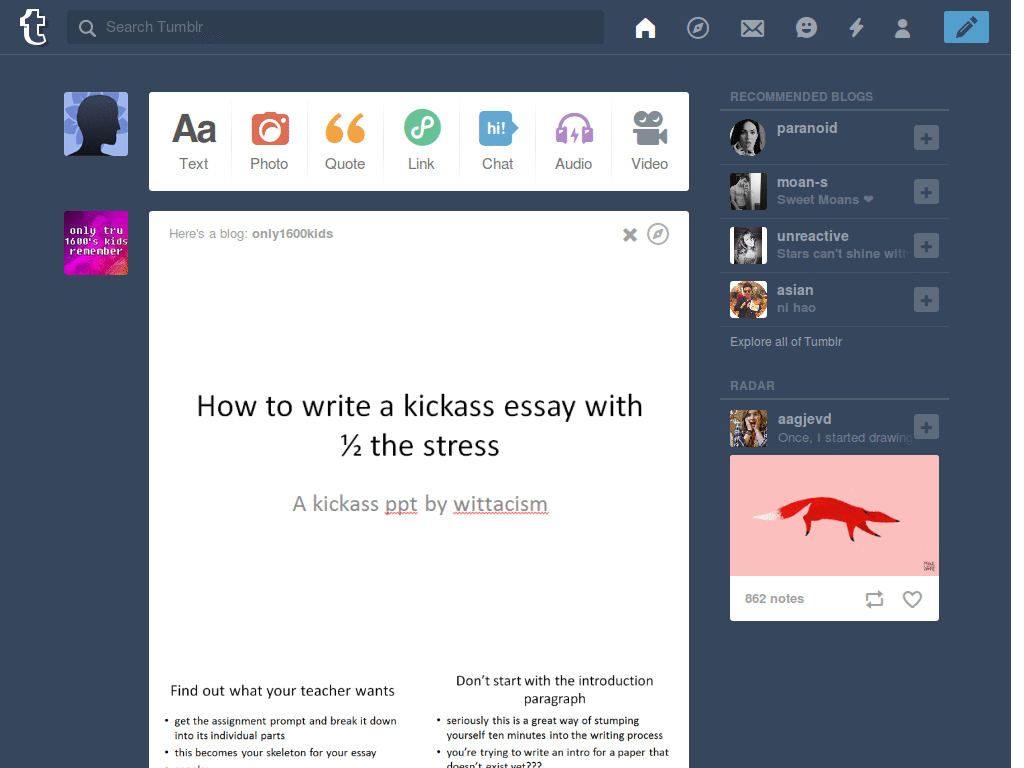 Tumblr Icon Bar Right-Margin