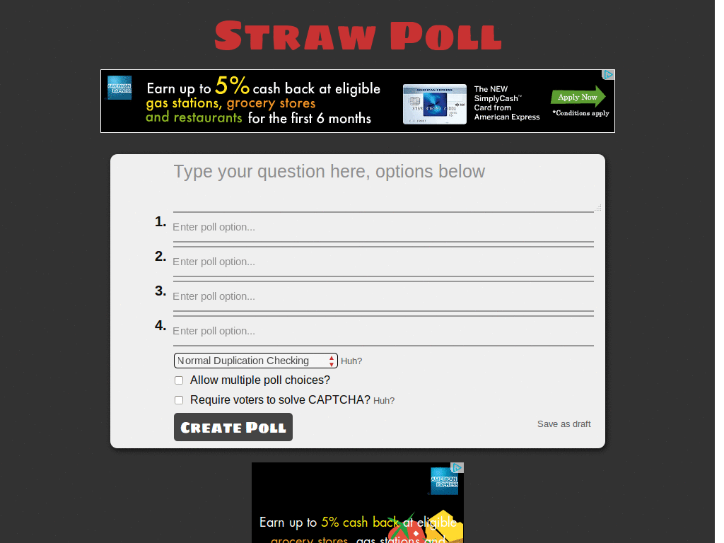 Clean-like Straw Poll