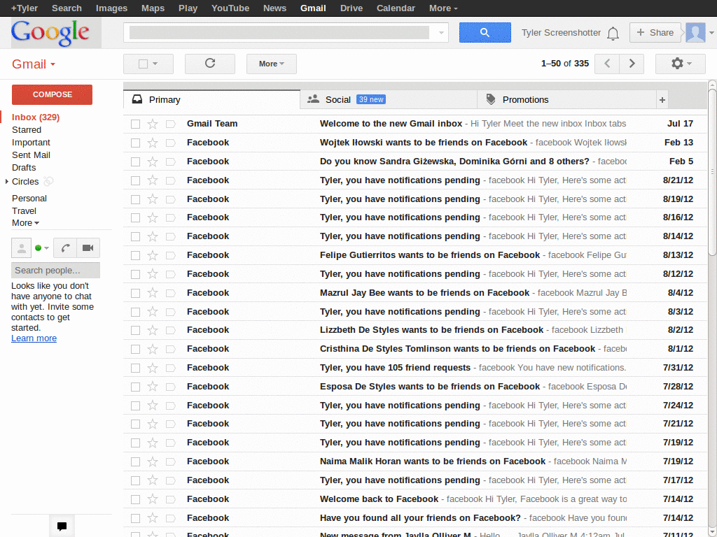 GMAIL Improved Readibility and Ergonomy + Fixes