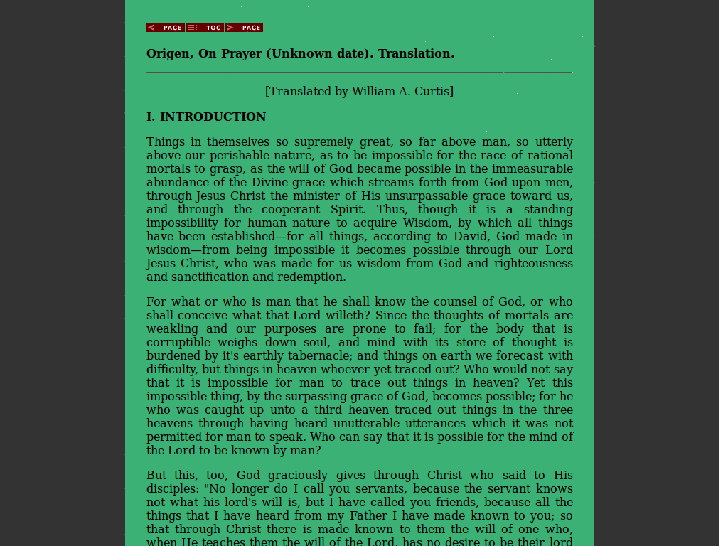 Tertullian Readable