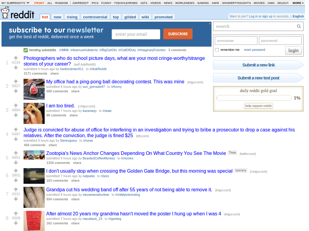 Reddit ad box removal