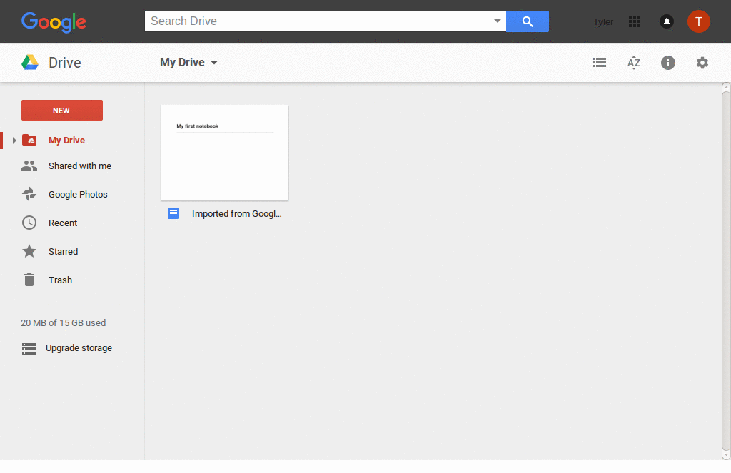 Google Bar Dark