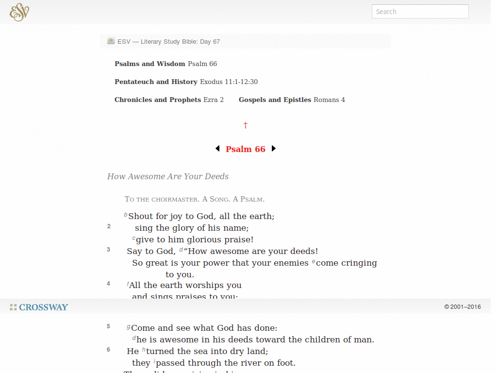 ESV - Readability v2