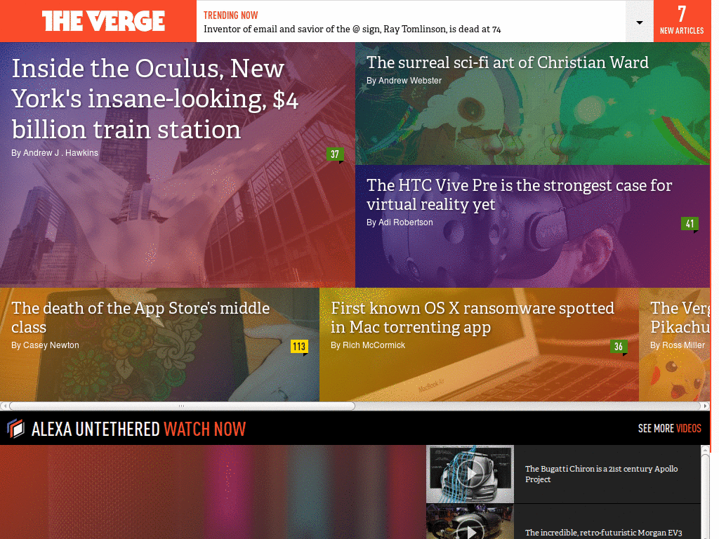 The Verge Article and Comments Only
