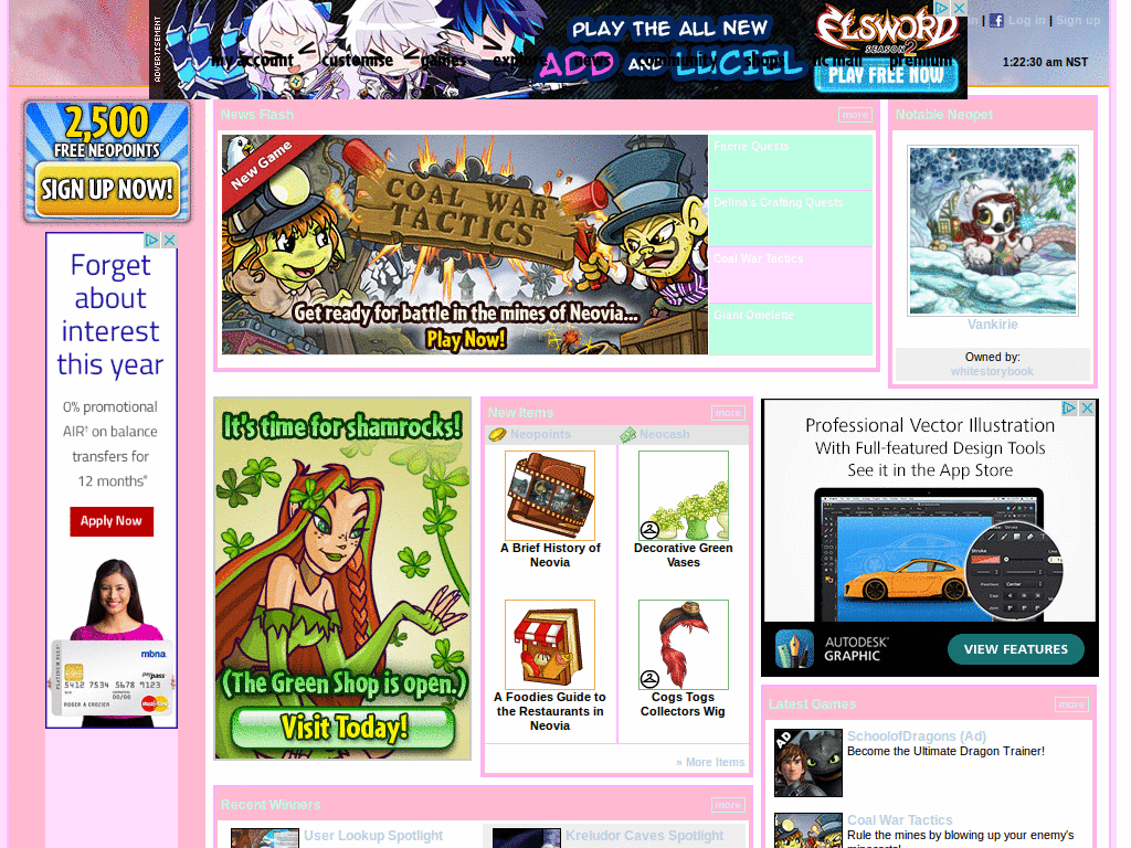 cotton candy Neopets
