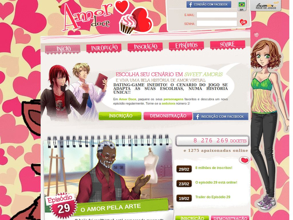 Tema Amor Doce Qualquer