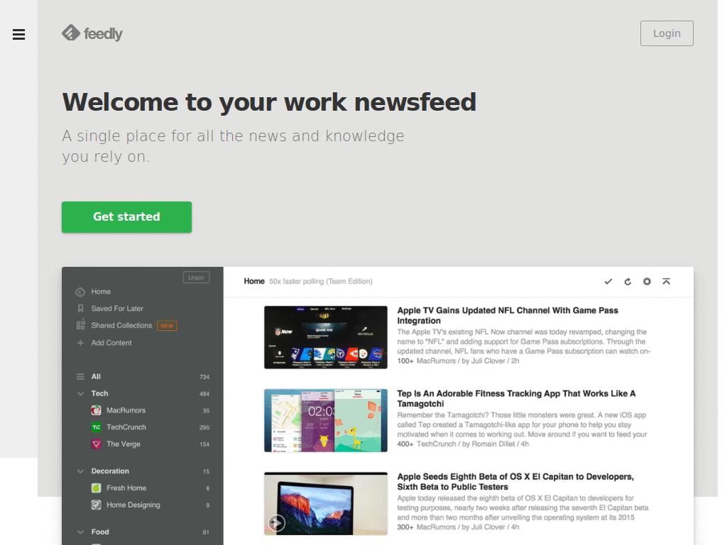 feedly classic colors
