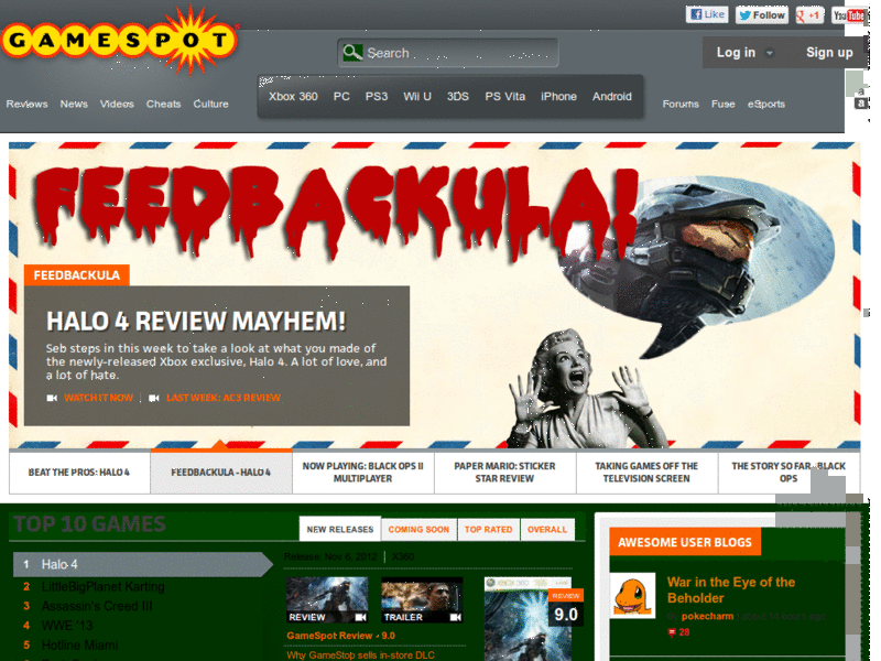 Gamespot Transgressive
