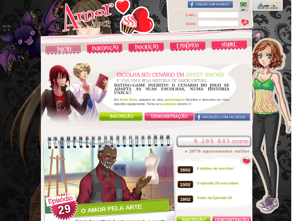 Amor doce-Dimitry_Lysandre_Docete