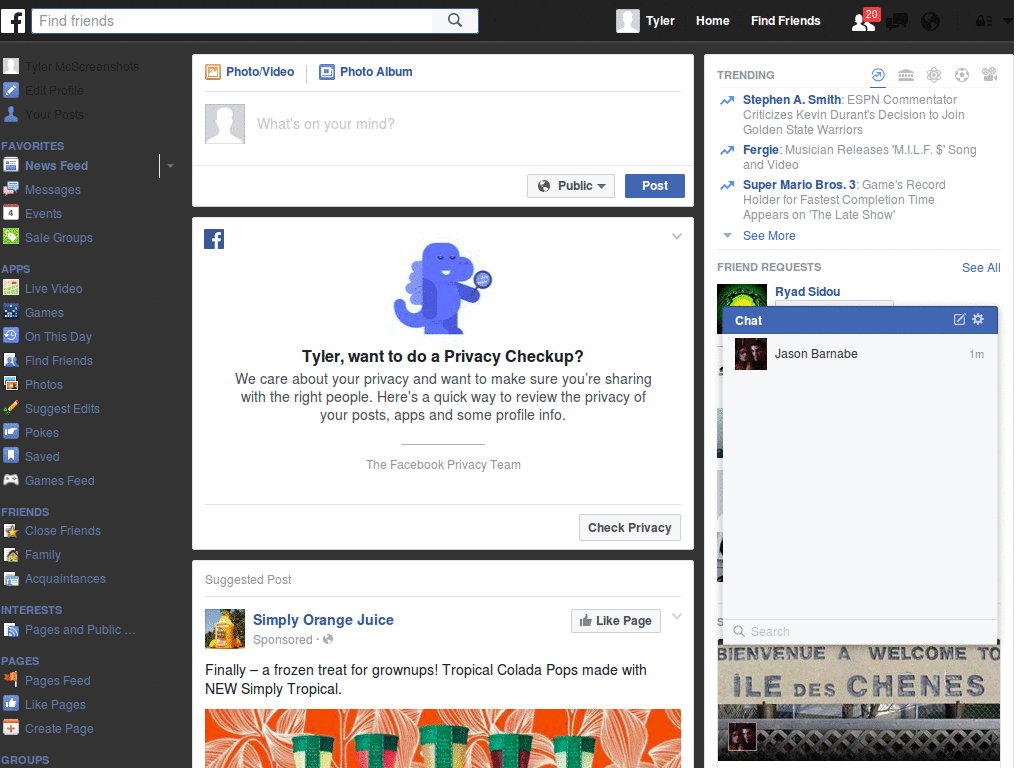 Dark Facebook (by GuyVdN)