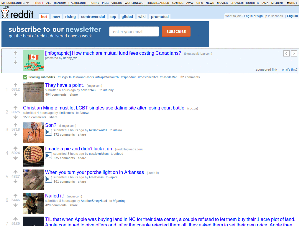 Another Reddit Sidebar Hider