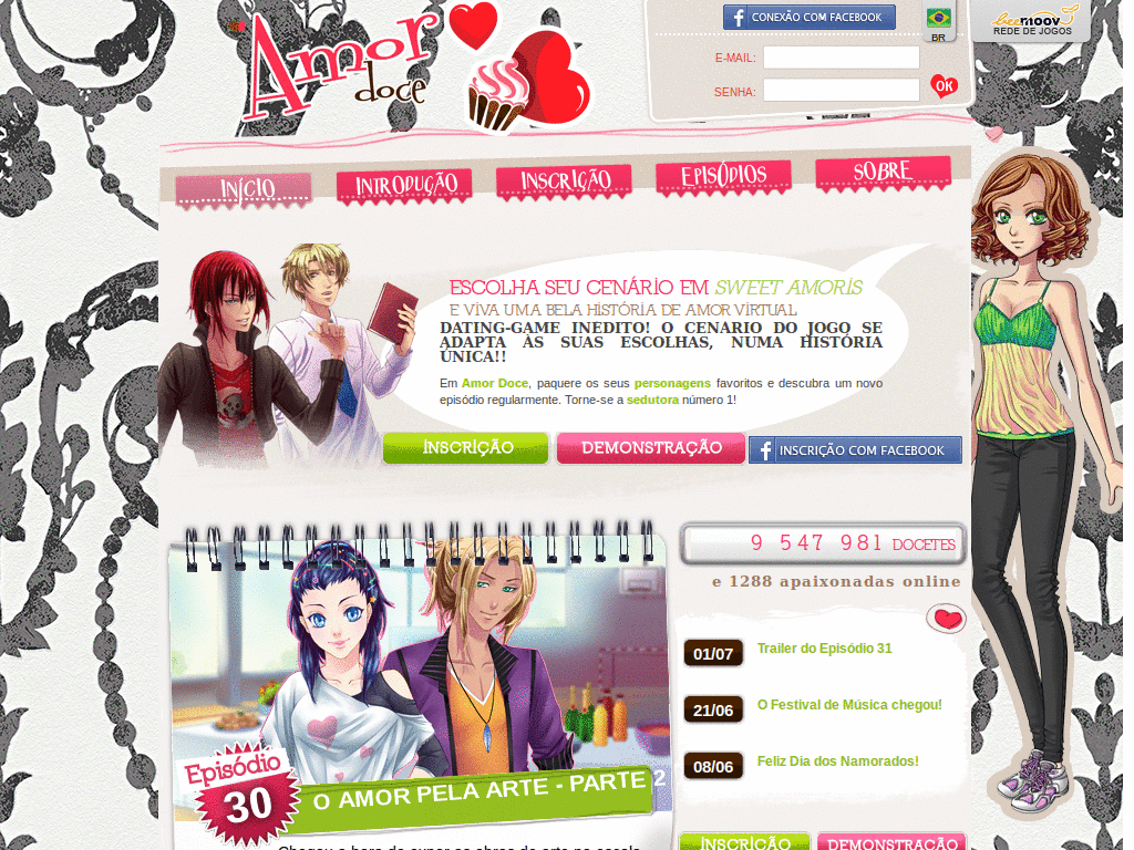 Dark Tema - Amor Doce 2.0