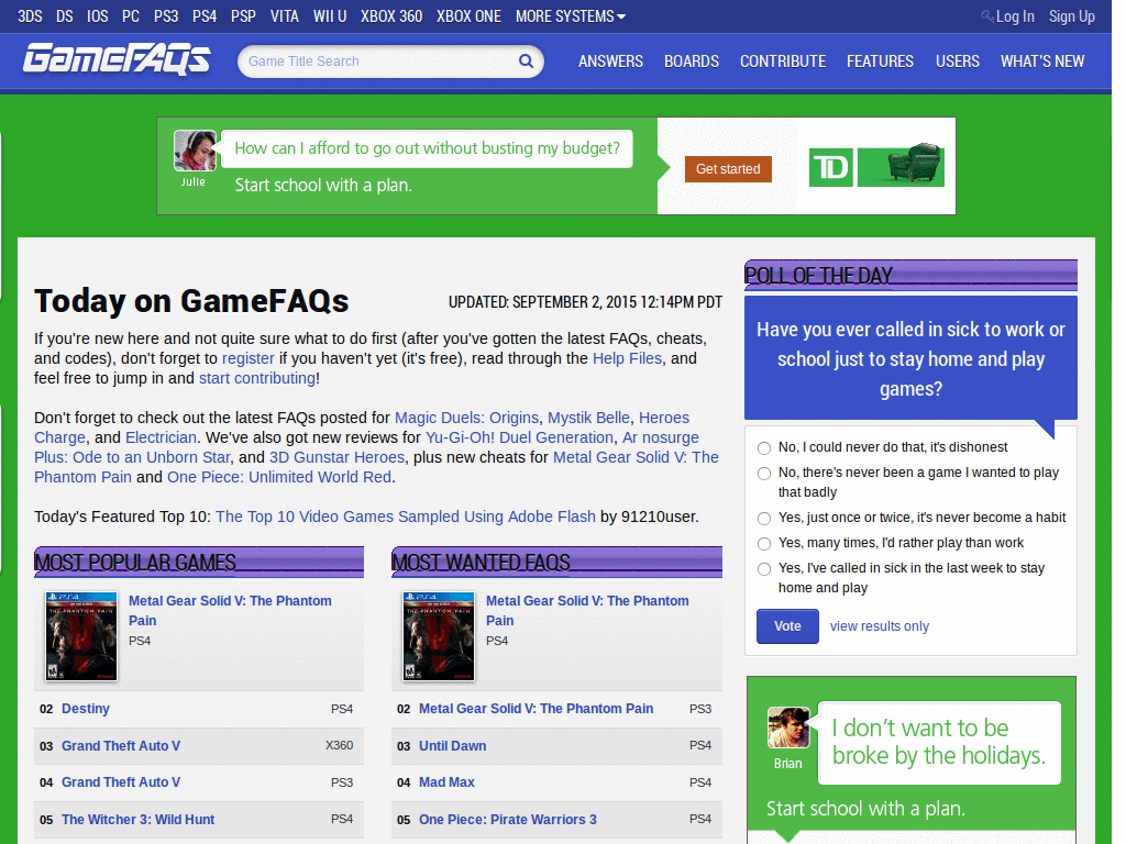 Fluid GameFAQs