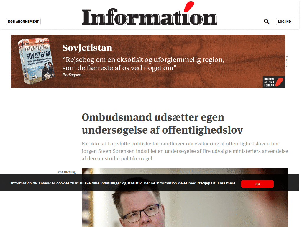 Information.dk - with black text in article body