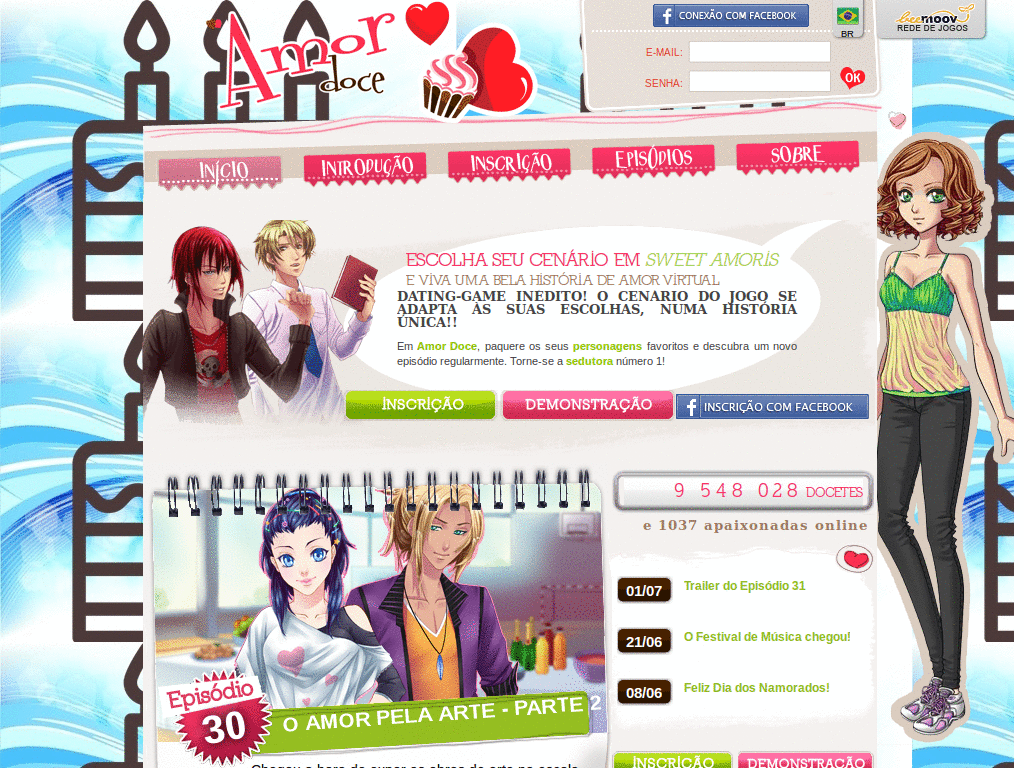 Tema amor doce:Aniversario