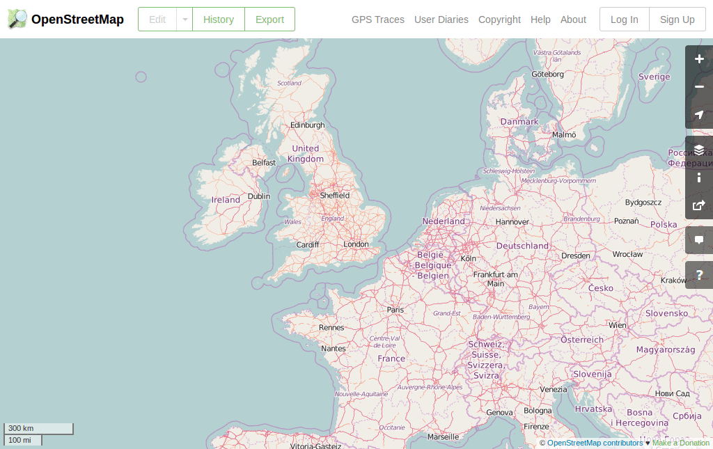 OpenStreetMap no-sidebar