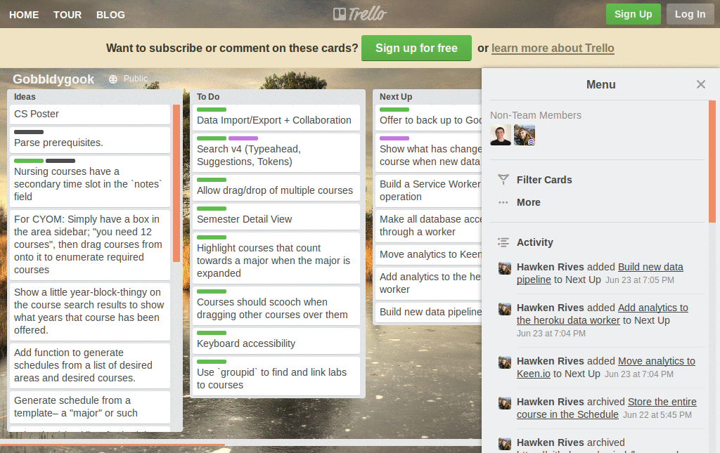Trello Thinner