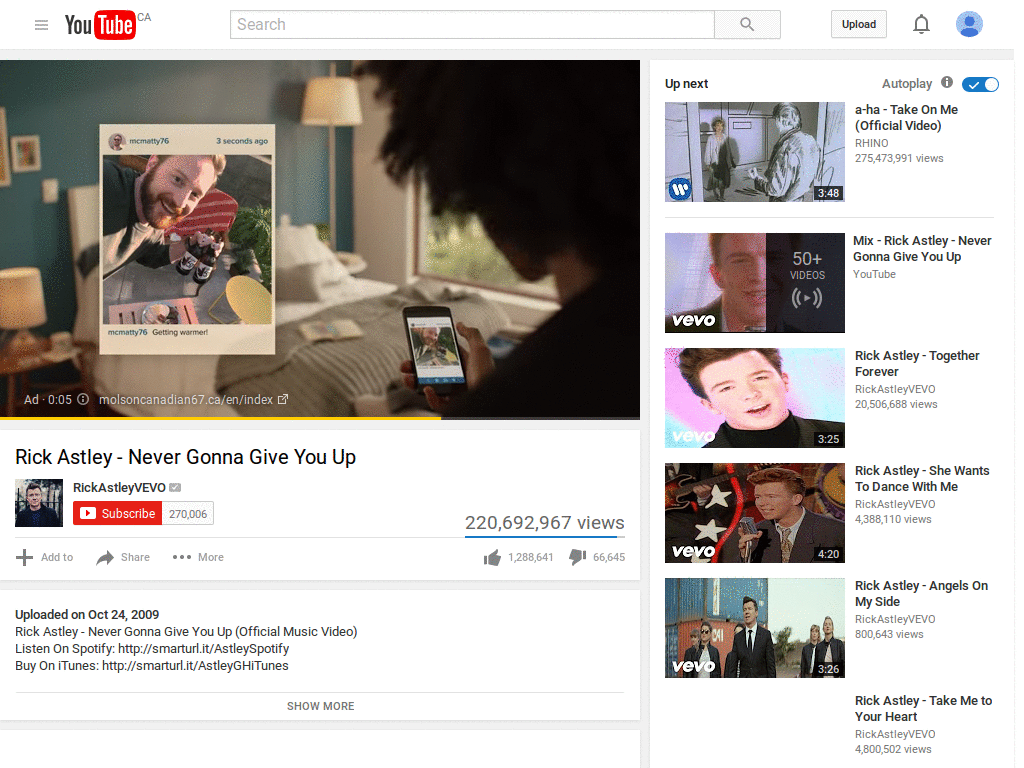 Youtube Hide Next Button
