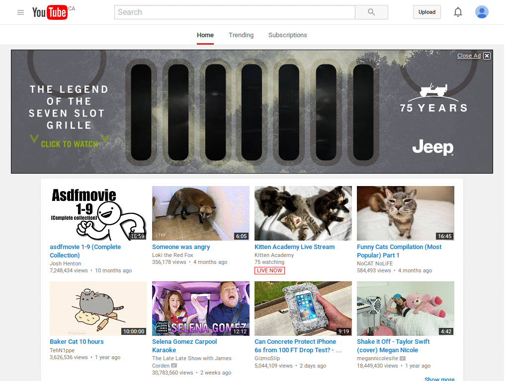 google youtube clean