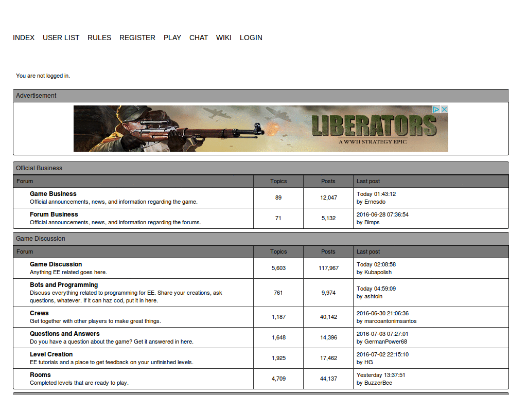 Black and White theme for EE forums