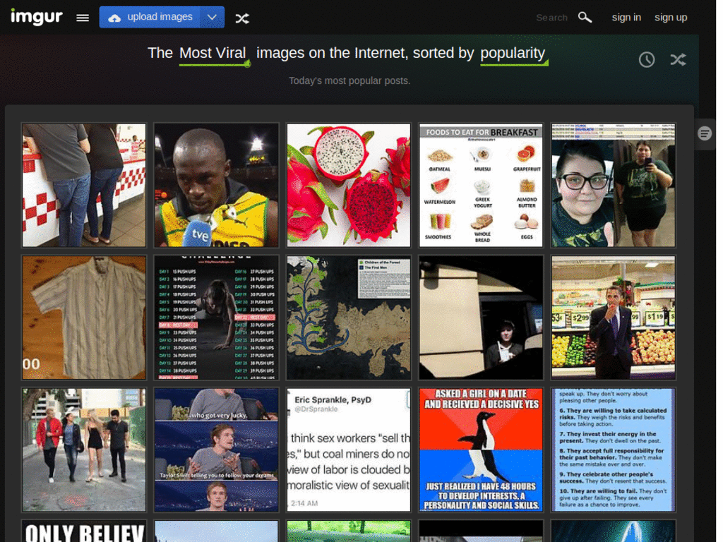 Imgur - Clean