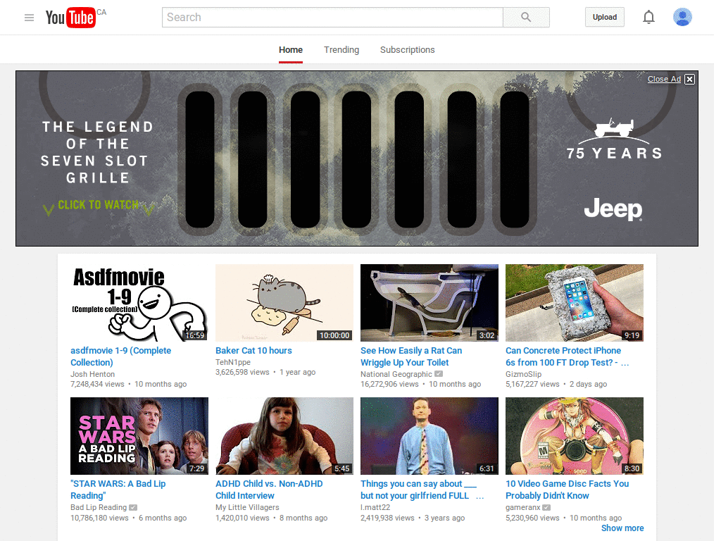 youtube format