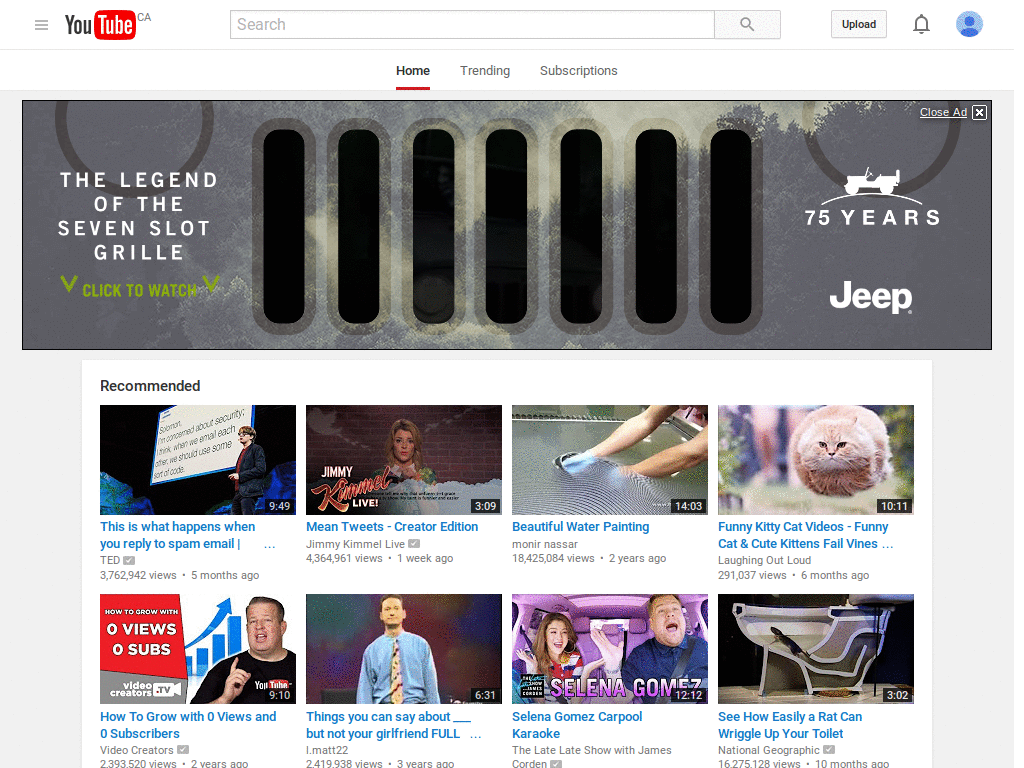 Youtube reminder deletion