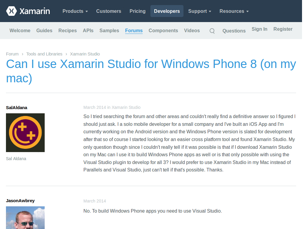 Xamarin Forum Auto Width