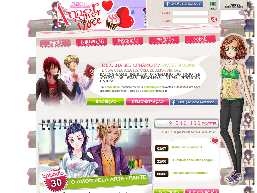 Amor Doce: Tema Yandere Simulator
