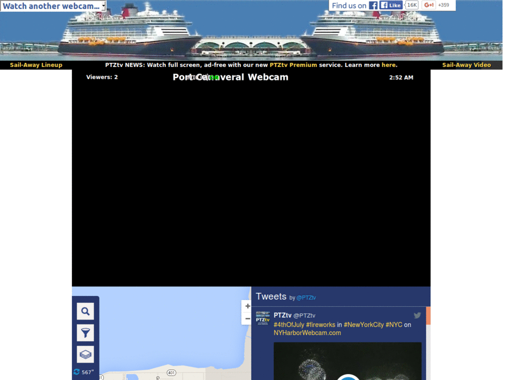 PTZtv Full screen