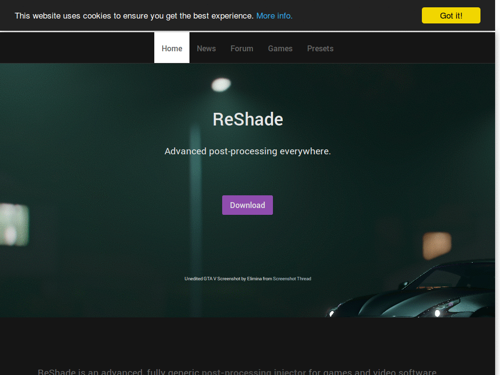 Reshade Dark
