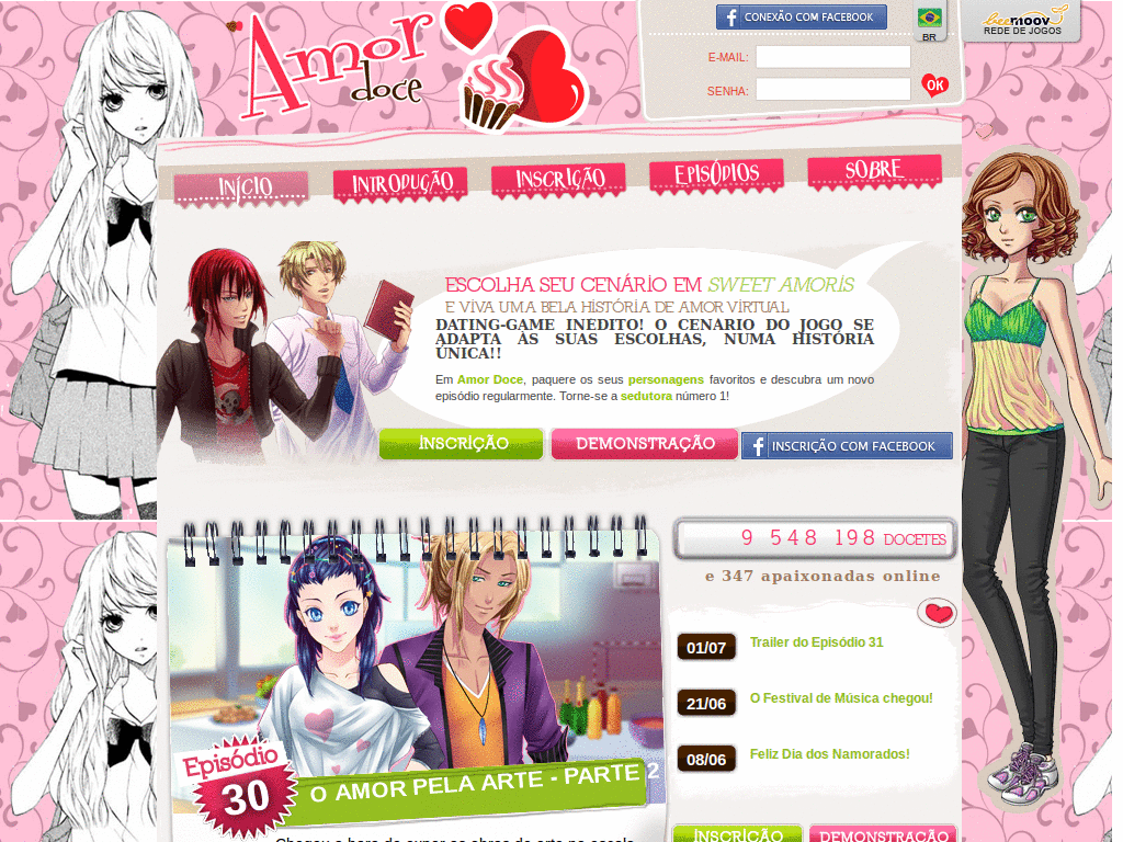 Amor Doce Tema : Manga ..1