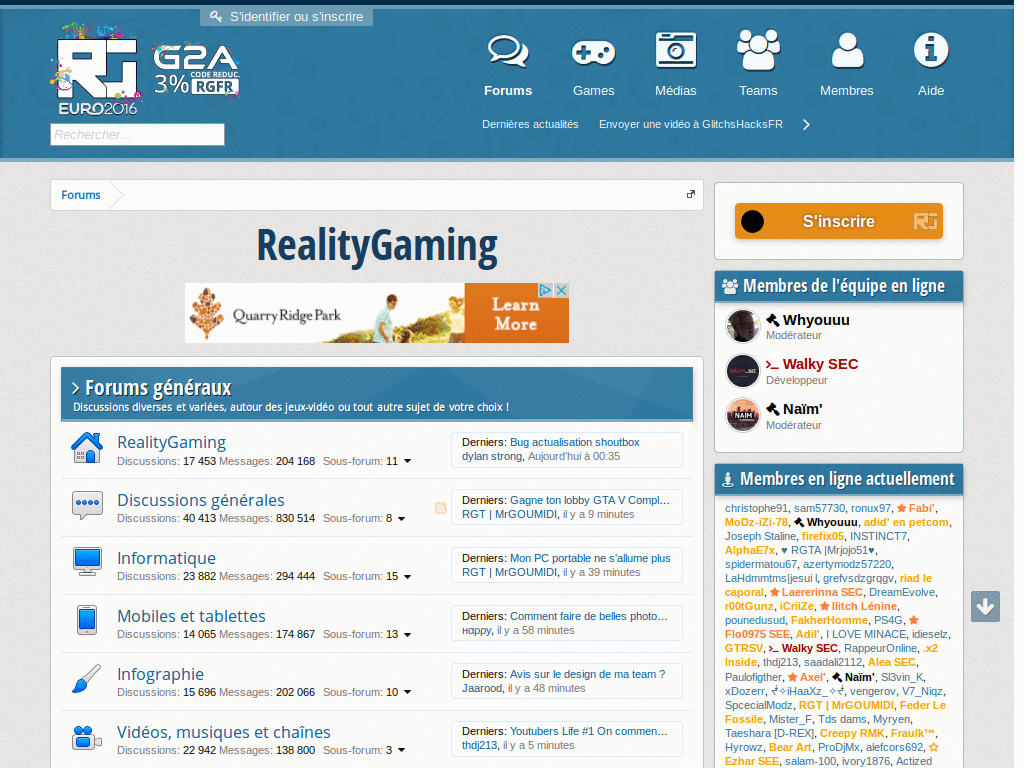 Avatar Rond RealityGaming