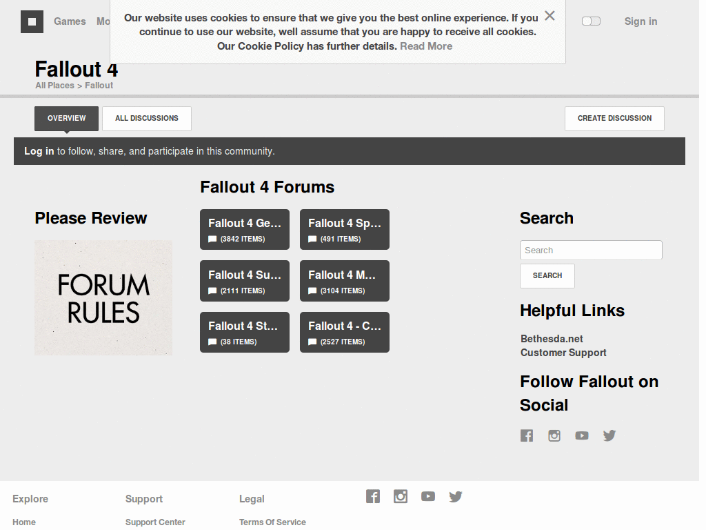 Bethesda.net More Forum-like