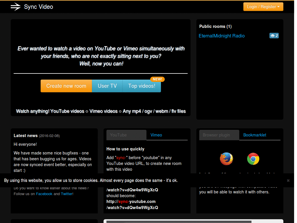 Sync Video - Dark