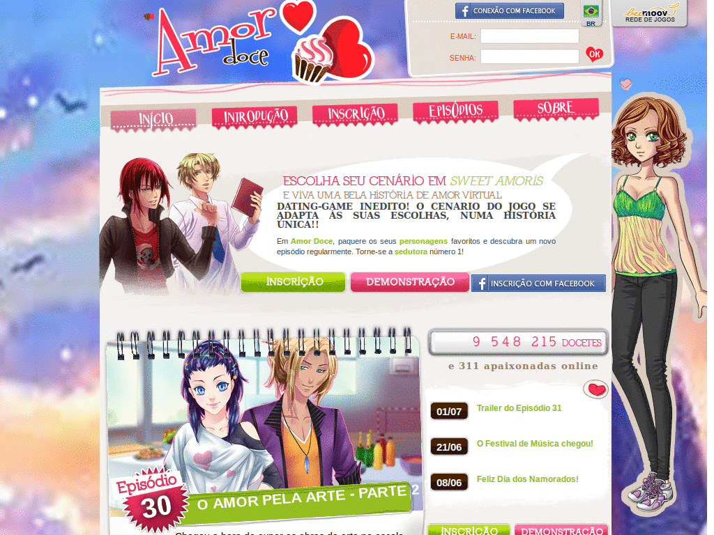 tema amor doce:asuna kirito e yui