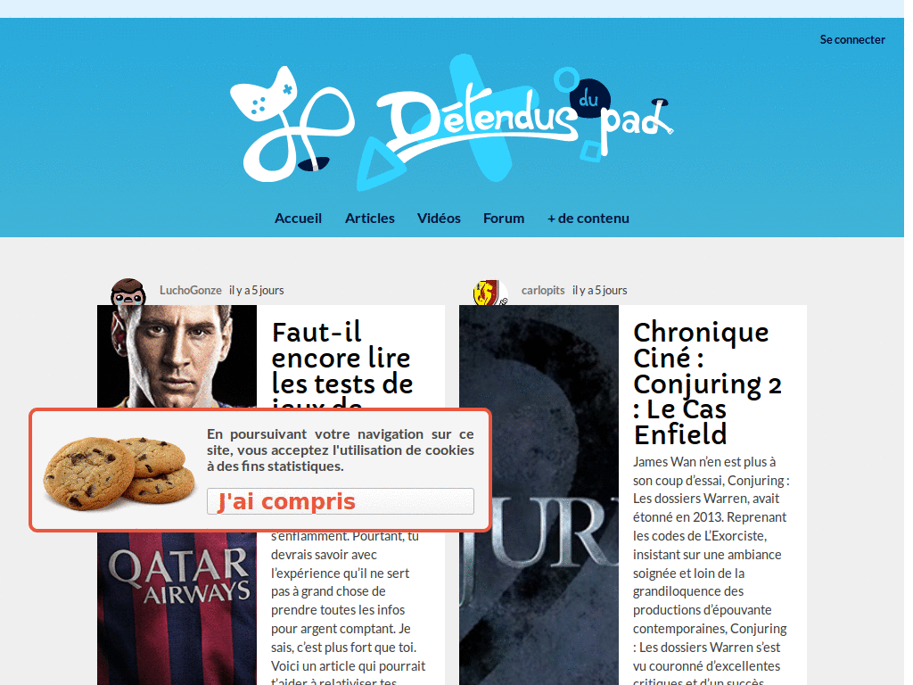 Détendus du pad v2